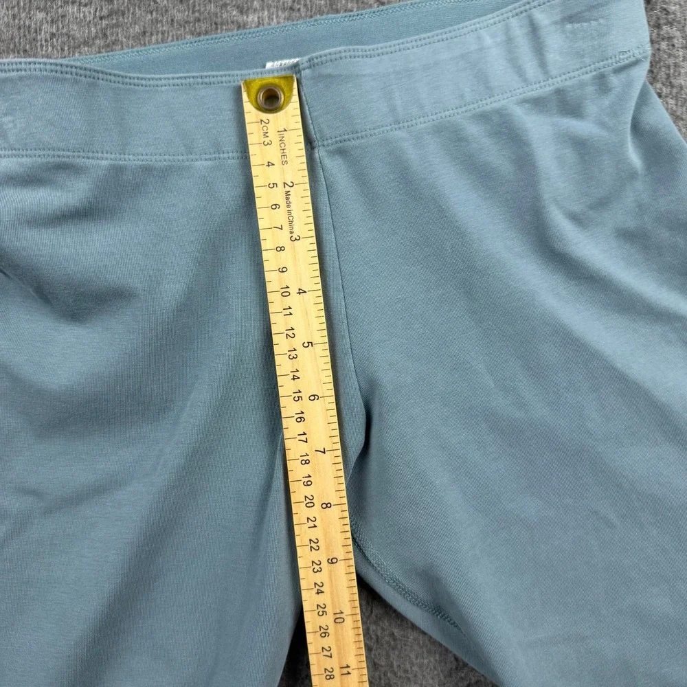 Nike Women's M Medium‎ Blue Gray Teal Graphic Logo Leggings Sportswear 429425